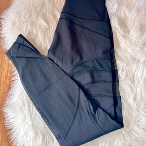 Lululemon Mesh Cutout Leggings
